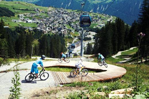 盘点阿尔卑斯山脉的自行车公园[3]