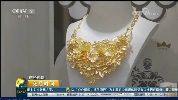 央视报道：新生代进入消费高峰期，赛菲尔珠宝时尚个性化饰品受追捧