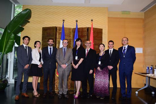 中国高科集团与法国驻华大使馆签署合作备忘录