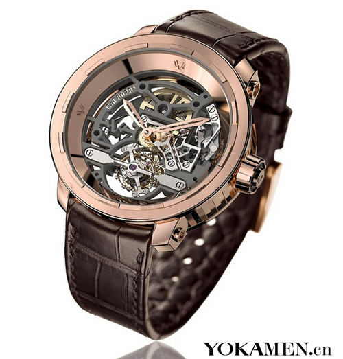 机械结构 迪威特精心构设镂空陀飞轮表[1]