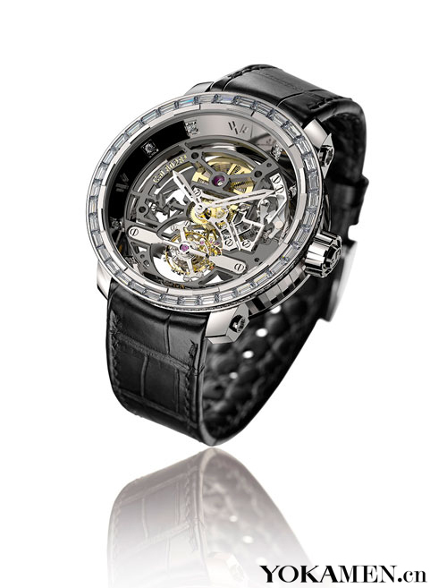 机械结构 迪威特精心构设镂空陀飞轮表[2]