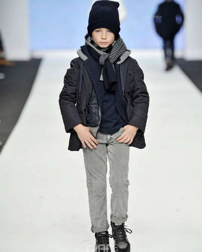 米兰男童时装秀2012冬季新品发布