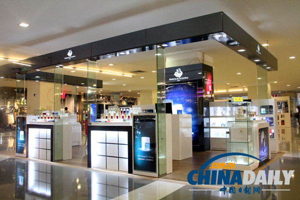 法国高级护肤品牌蓬帕杜夫人国瑞城店开业