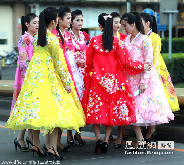 揭秘朝鲜女性真实时尚生活