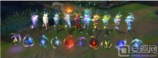 lol拉克丝元素使者皮肤细节截图 酷炫技能特效